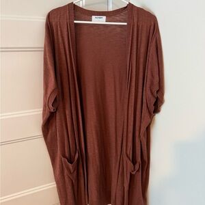 Old Navy Rust Cardigan